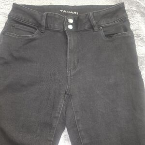 Black tahari jeans